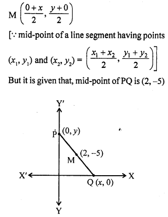 RD Sharma Class 10 Solutions Chapter 6 Co-ordinate Geometry MCQS 61
