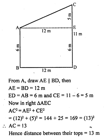 RD Sharma Class 10 Solutions Chapter 7 Triangles MCQS 7