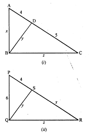 RD Sharma Class 10 Solutions Chapter 7 Triangles Revision Exercise 51