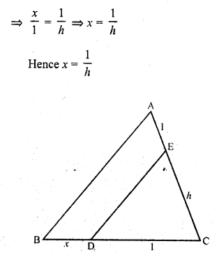 RD Sharma Class 10 Solutions Chapter 7 Triangles Revision Exercise 6