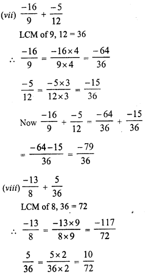 RD Sharma Class 8 Solutions Chapter 1 Rational Numbers Ex 1.1 18