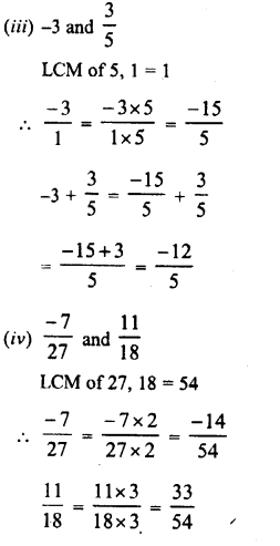 RD Sharma Class 8 Solutions Chapter 1 Rational Numbers Ex 1.1 7