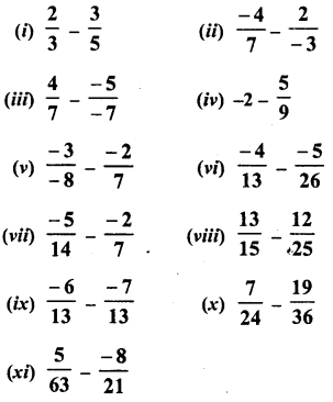 RD Sharma Class 8 Solutions Chapter 1 Rational Numbers Ex 1.3 6