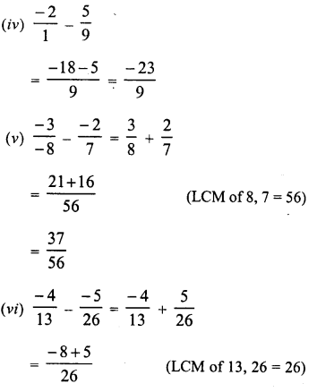 RD Sharma Class 8 Solutions Chapter 1 Rational Numbers Ex 1.3 8