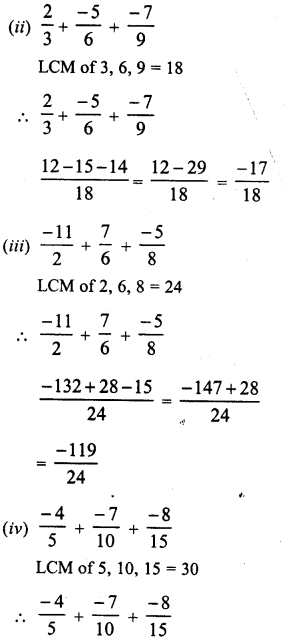 RD Sharma Class 8 Solutions Chapter 1 Rational Numbers Ex 1.4 3