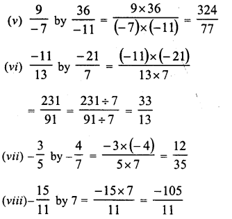 RD Sharma Class 8 Solutions Chapter 1 Rational Numbers Ex 1.5 3