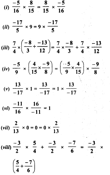 RD Sharma Class 8 Solutions Chapter 1 Rational Numbers Ex 1.6 18