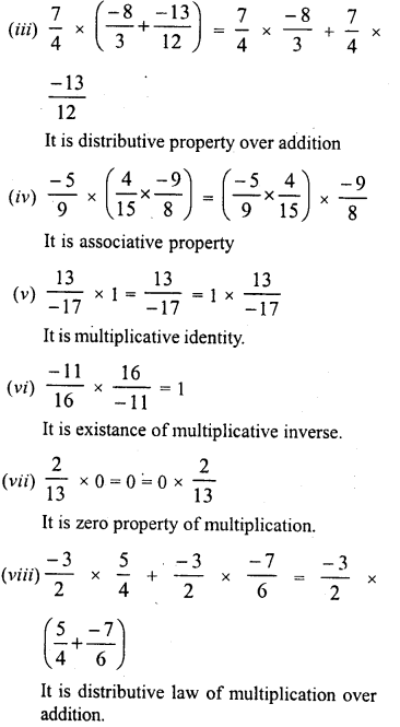 RD Sharma Class 8 Solutions Chapter 1 Rational Numbers Ex 1.6 20