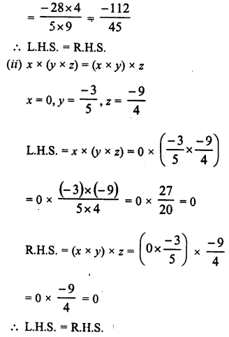 RD Sharma Class 8 Solutions Chapter 1 Rational Numbers Ex 1.6 7