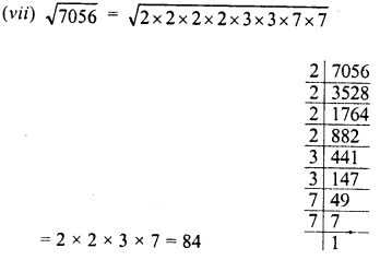 RD Sharma Class 8 Solutions Chapter 3 Squares and Square Roots Ex 3.4 3