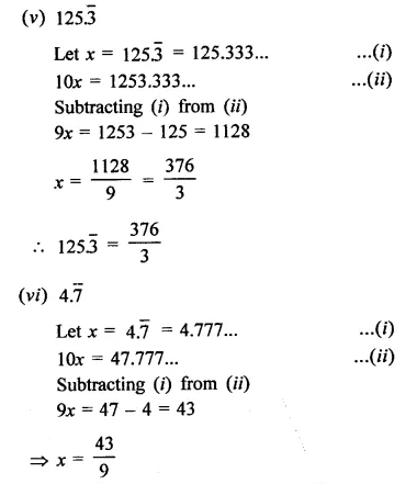RD Sharma Class 9 Solutions Chapter 1 Number Systems Ex 1.3 Q2.5