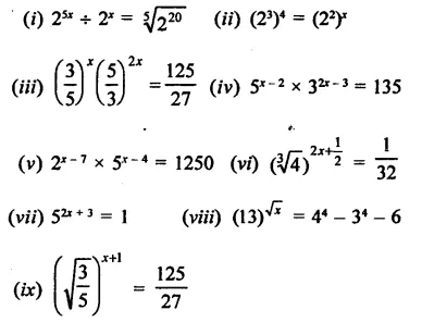 RD Sharma Class 9 Solutions Chapter 2 Exponents of Real Numbers Ex 2.2 Q10.1