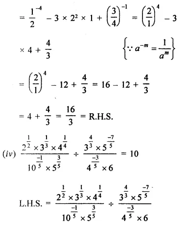RD Sharma Class 9 Solutions Chapter 2 Exponents of Real Numbers Ex 2.2 Q3.6