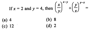 RD Sharma Class 9 Solutions Chapter 2 Exponents of Real Numbers MCQS Q19.1