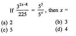 RD Sharma Class 9 Solutions Chapter 2 Exponents of Real Numbers MCQS Q30.1