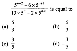 RD Sharma Class 9 Solutions Chapter 2 Exponents of Real Numbers MCQS Q39.1