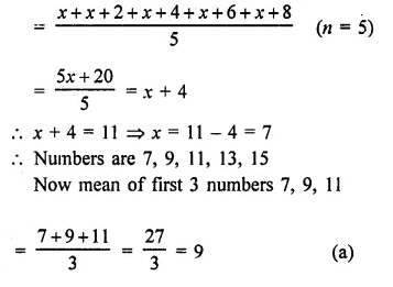 RD Sharma Class 9 Solutions Chapter 24 Measures of Central Tendency MCQS 8.1