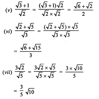 RD Sharma Class 9 Solutions Chapter 3 Rationalisation Ex 3.2 Q1.3