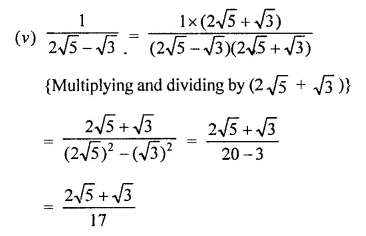 RD Sharma Class 9 Solutions Chapter 3 Rationalisation Ex 3.2 Q3.6