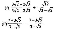 RD Sharma Class 9 Solutions Chapter 3 Rationalisation Ex 3.2 Q9.1