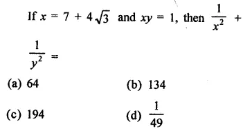 RD Sharma Class 9 Solutions Chapter 3 Rationalisation MCQS Q11.1