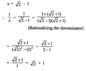 RD Sharma Class 9 Solutions Chapter 3 Rationalisation VSAQS Q5.1