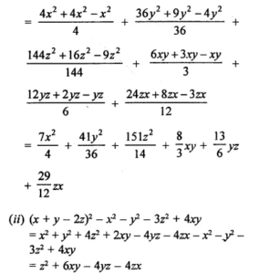 RD Sharma Class 9 Solutions Chapter 4 Algebraic Identities Ex 4.2 ...