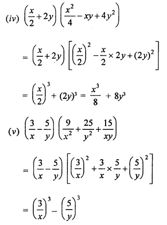 RD Sharma Class 9 Solutions Chapter 4 Algebraic Identities Ex 4.4 Q1.3