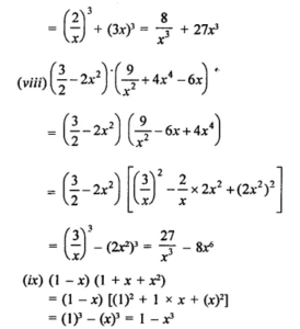 RD Sharma Class 9 Solutions Chapter 4 Algebraic Identities Ex 4.4 ...