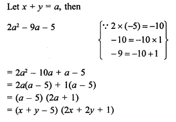 RD Sharma Class 9 Solutions Chapter 5 Factorisation of Algebraic Expressions Ex 5.1 Q35.1