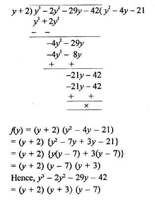 RD Sharma Class 9 Solutions Chapter 6 Factorisation of Polynomials Ex 6.5 Q9.2