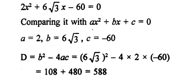 RS Aggarwal Class 10 Solutions Chapter 10 Quadratic Equations Ex 10C 16