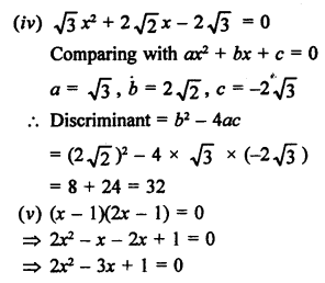 RS Aggarwal Class 10 Solutions Chapter 10 Quadratic Equations Ex 10C 2