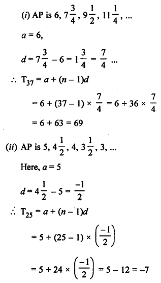 RS Aggarwal Class 10 Solutions Chapter 11 Arithmetic Progressions Ex 11A 6