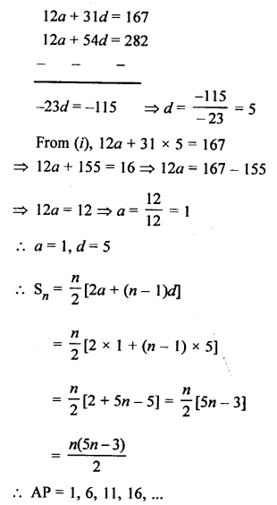 RS Aggarwal Class 10 Solutions Chapter 11 Arithmetic Progressions Ex 11C 34