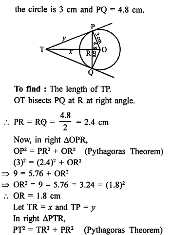 RS Aggarwal Class 10 Solutions Chapter 12 Circles Ex 12A 13