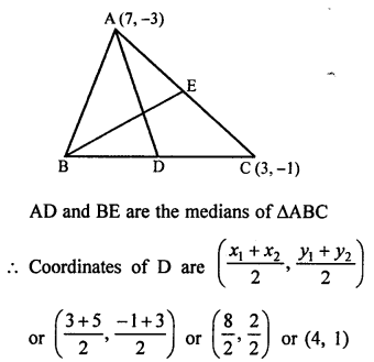 RS Aggarwal Class 10 Solutions Chapter 16 Co-ordinate Geometry Ex 16D 9