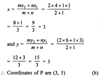 RS Aggarwal Class 10 Solutions Chapter 16 Co-ordinate Geometry MCQS 12