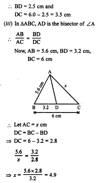 RS Aggarwal Class 10 Solutions Chapter 4 Triangles Ex 4A 11