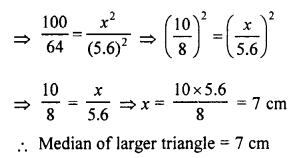 RS Aggarwal Class 10 Solutions Chapter 4 Triangles Ex 4C 10