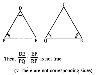 RS Aggarwal Class 10 Solutions Chapter 4 Triangles MCQS 35