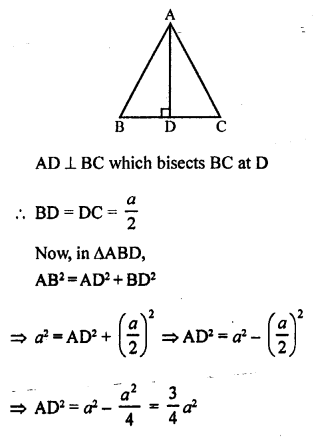 RS Aggarwal Class 10 Solutions Chapter 4 Triangles Test Yourself 18