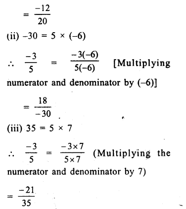 RS Aggarwal Class 8 Solutions Chapter 1 Rational Numbers Ex 1A 1