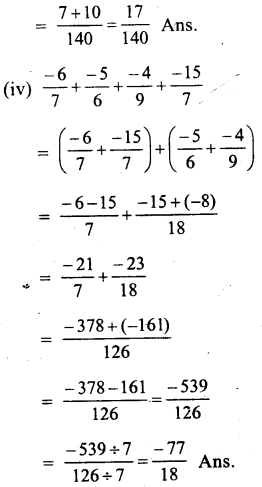 RS Aggarwal Class 8 Solutions Chapter 1 Rational Numbers Ex 1C 23