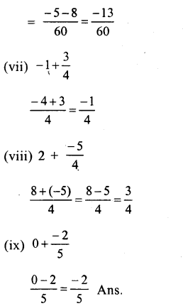 RS Aggarwal Class 8 Solutions Chapter 1 Rational Numbers Ex 1C 4