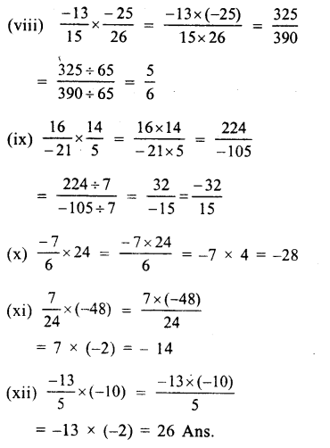 RS Aggarwal Class 8 Solutions Chapter 1 Rational Numbers Ex 1D 1.4