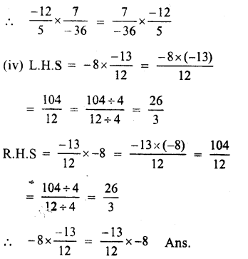 RS Aggarwal Class 8 Solutions Chapter 1 Rational Numbers Ex 1D 2.3