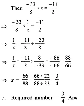 RS Aggarwal Class 8 Solutions Chapter 1 Rational Numbers Ex 1E Q8.1
