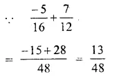 RS Aggarwal Class 8 Solutions Chapter 1 Rational Numbers Ex 1H Q1.1