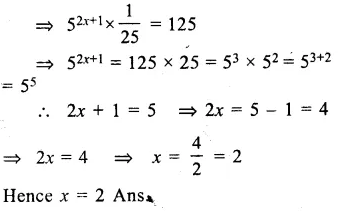RS Aggarwal Class 8 Solutions Chapter 2 Exponents Ex 2A Q13.1